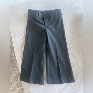 Blk new toddler girl flare pant